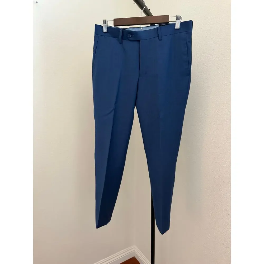 New Cosiani wool & cashmere super 150’s blue suit size 46